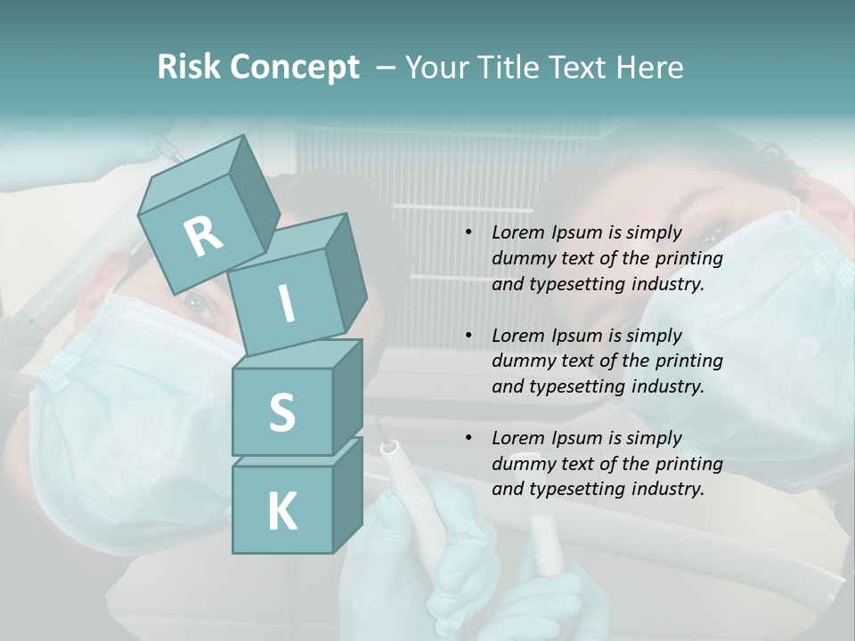 Experienced Work Dentist's Office PowerPoint Template