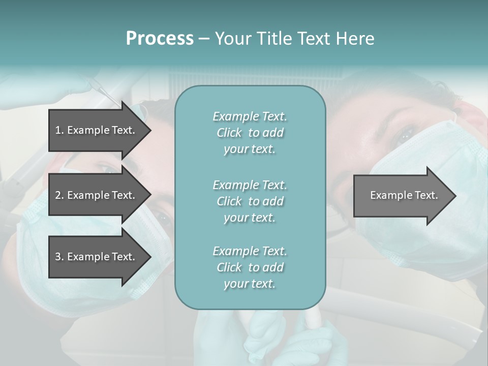 Experienced Work Dentist's Office PowerPoint Template