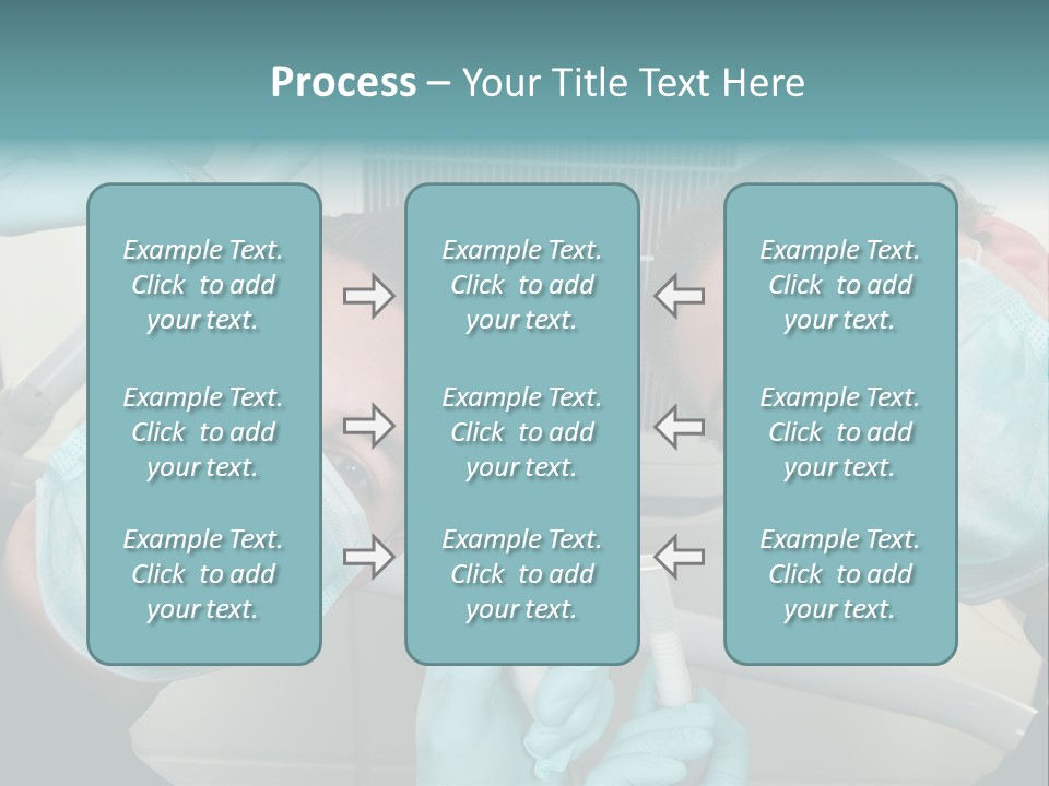 Experienced Work Dentist's Office PowerPoint Template