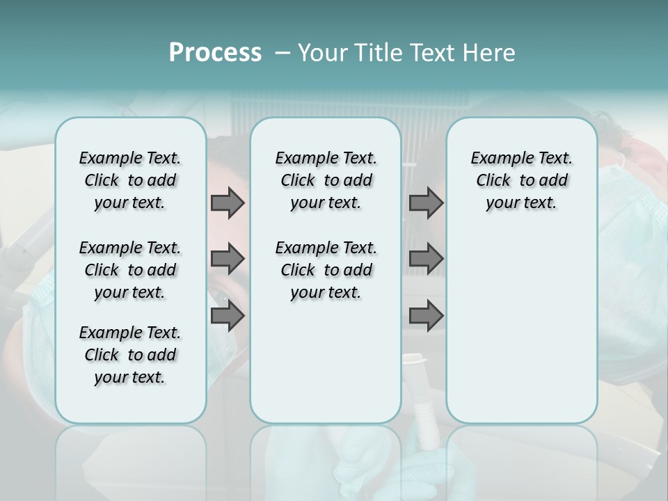 Experienced Work Dentist's Office PowerPoint Template
