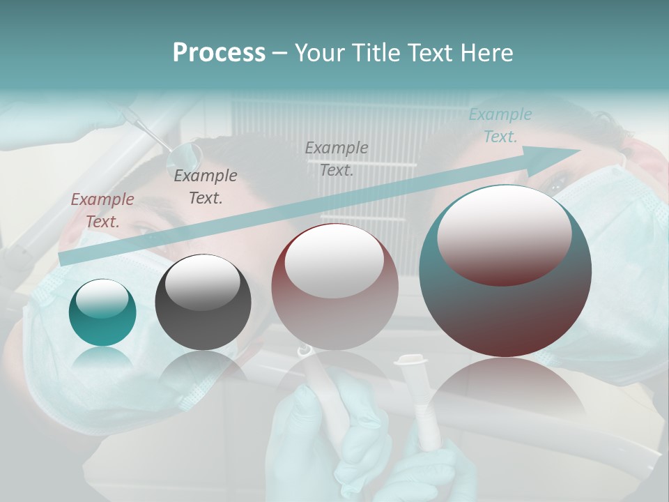 Experienced Work Dentist's Office PowerPoint Template