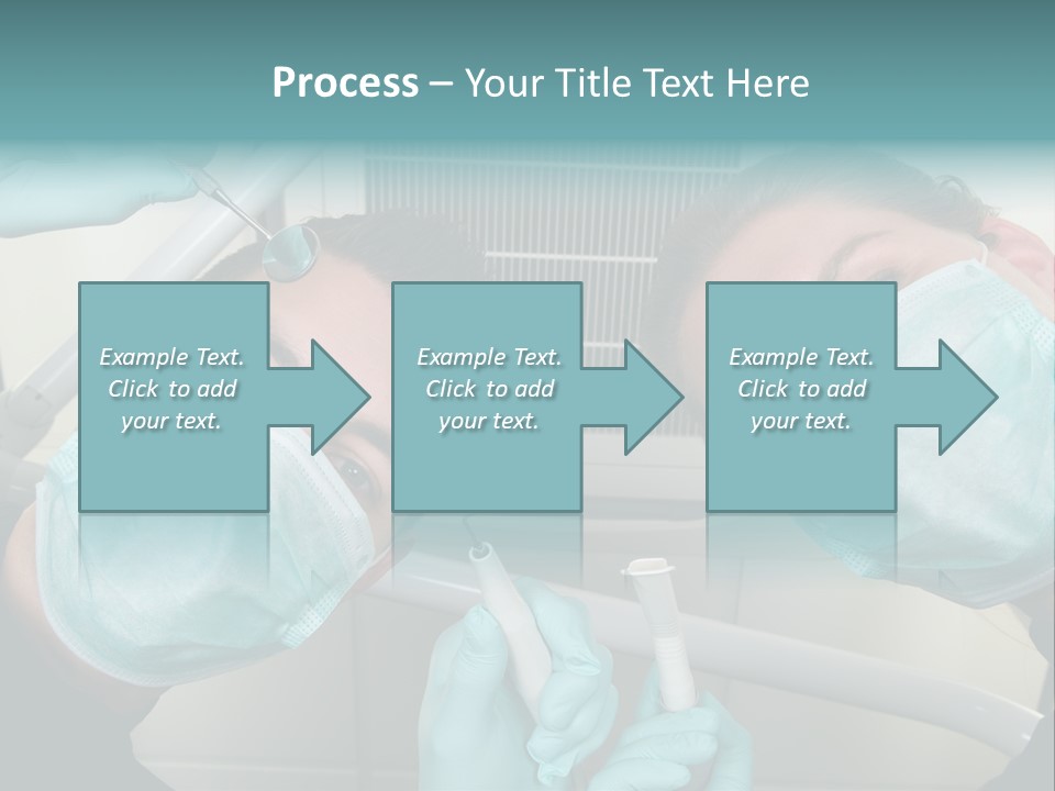 Experienced Work Dentist's Office PowerPoint Template