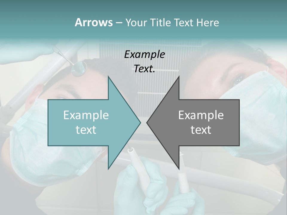 Experienced Work Dentist's Office PowerPoint Template