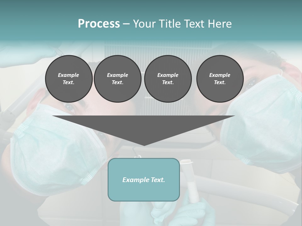 Experienced Work Dentist's Office PowerPoint Template
