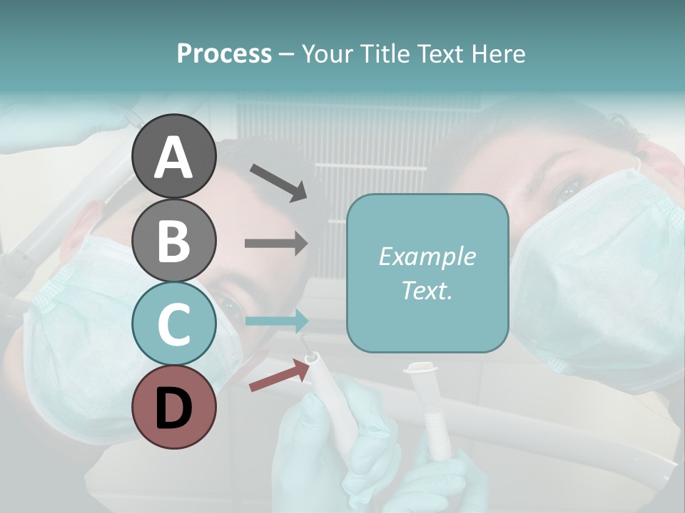 Experienced Work Dentist's Office PowerPoint Template