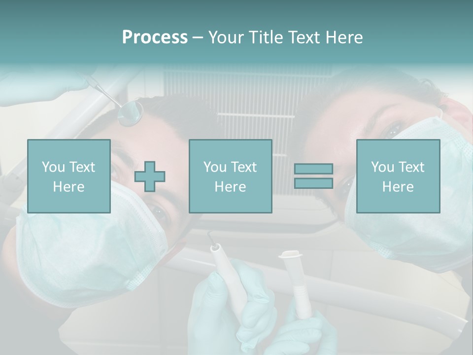 Experienced Work Dentist's Office PowerPoint Template