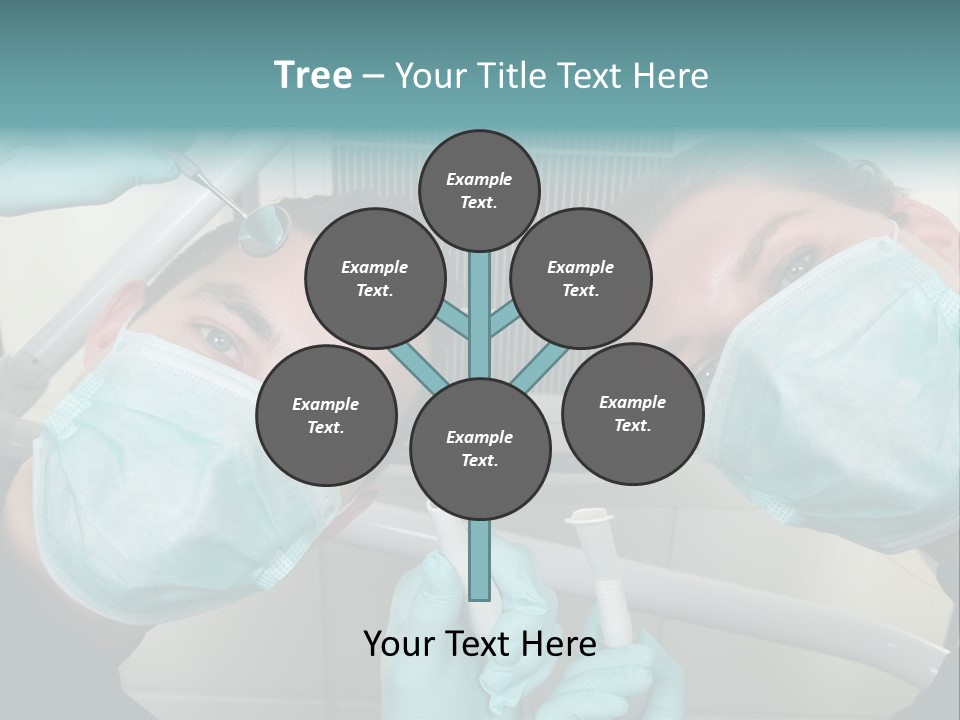 Experienced Work Dentist's Office PowerPoint Template