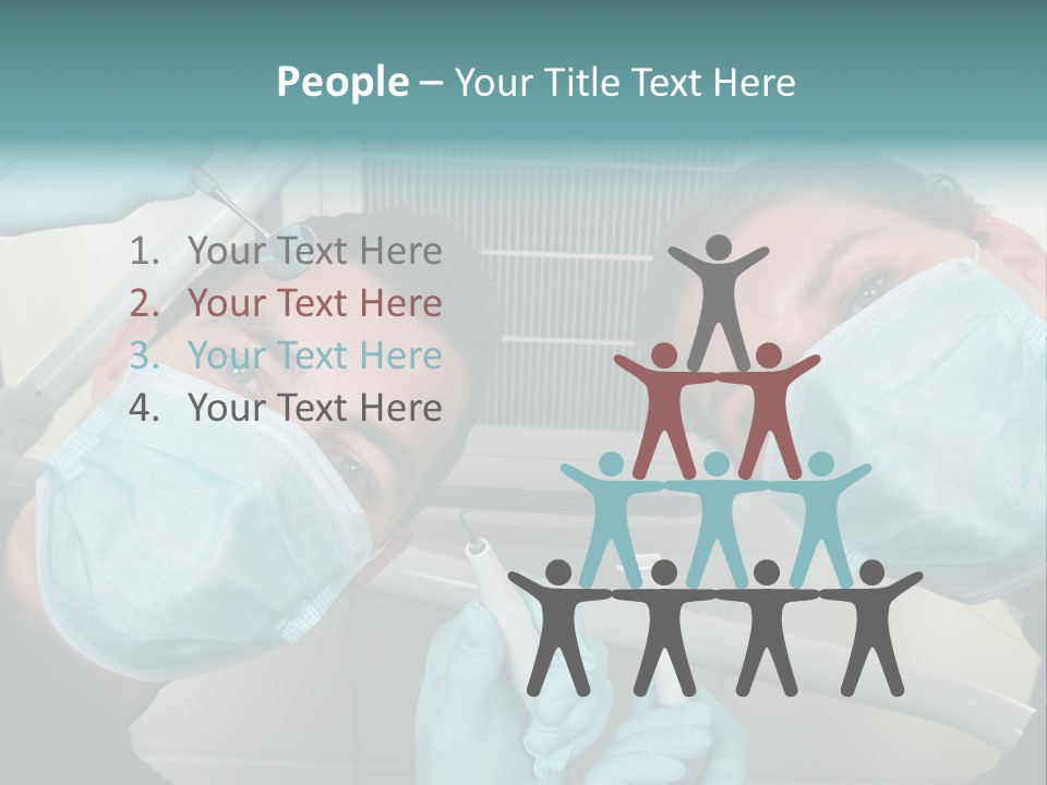 Experienced Work Dentist's Office PowerPoint Template
