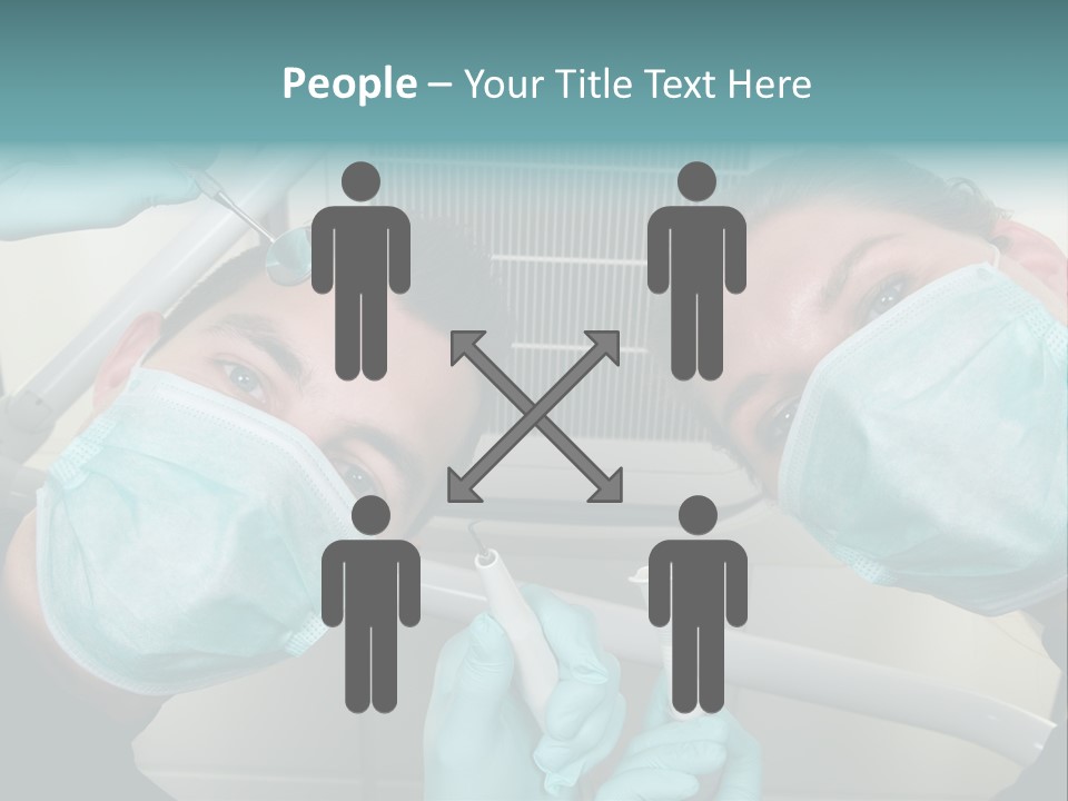 Experienced Work Dentist's Office PowerPoint Template