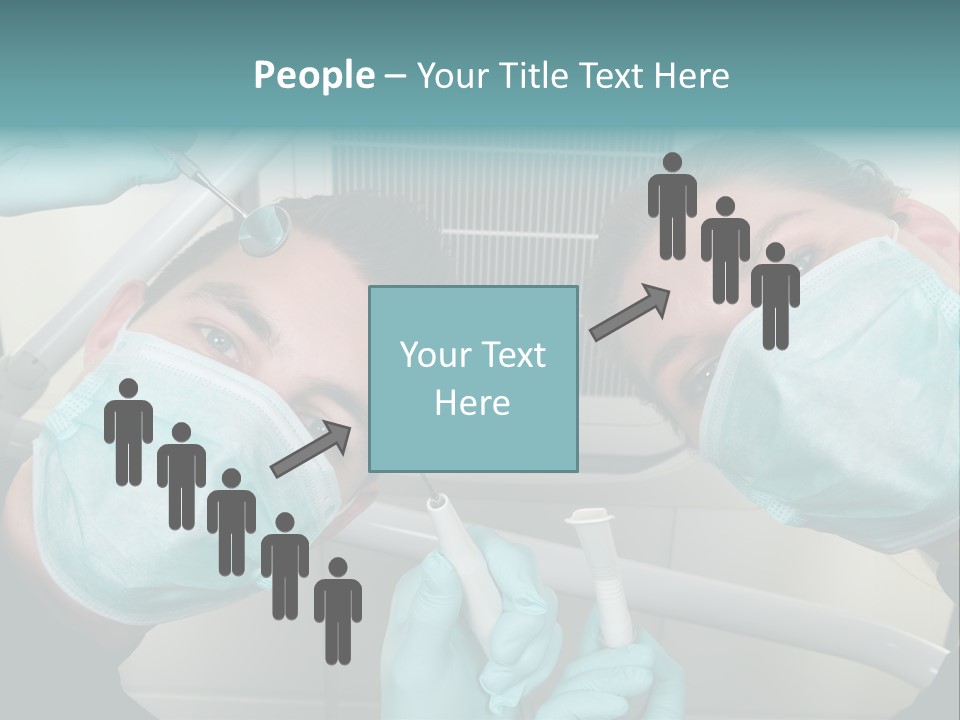 Experienced Work Dentist's Office PowerPoint Template