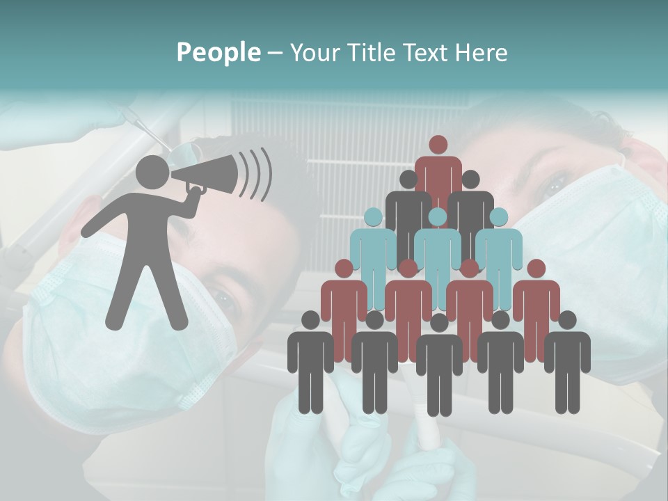 Experienced Work Dentist's Office PowerPoint Template