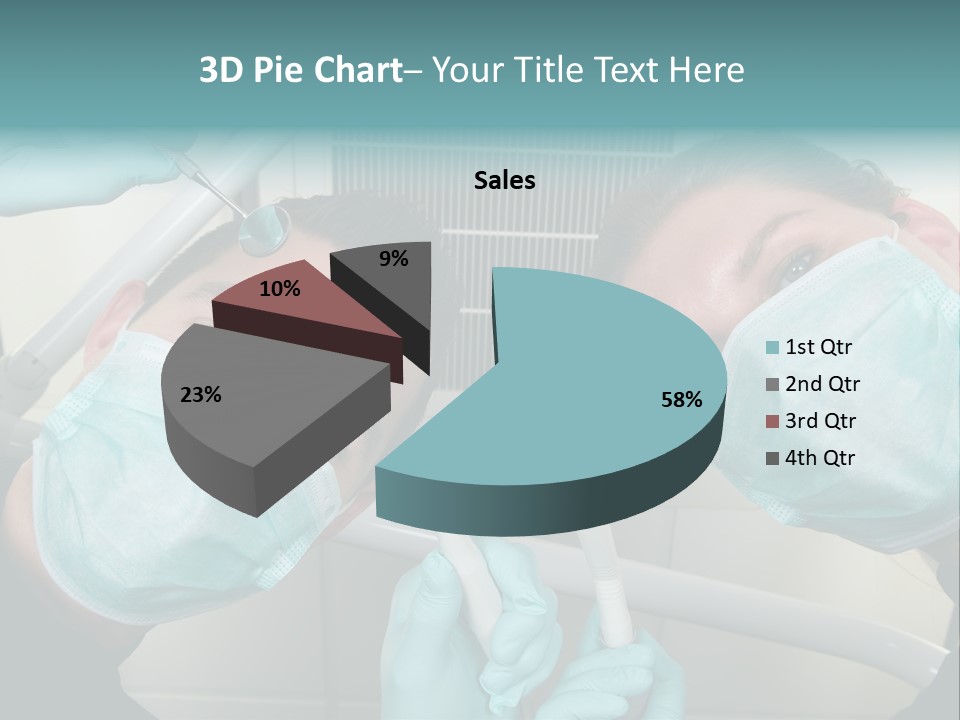 Experienced Work Dentist's Office PowerPoint Template