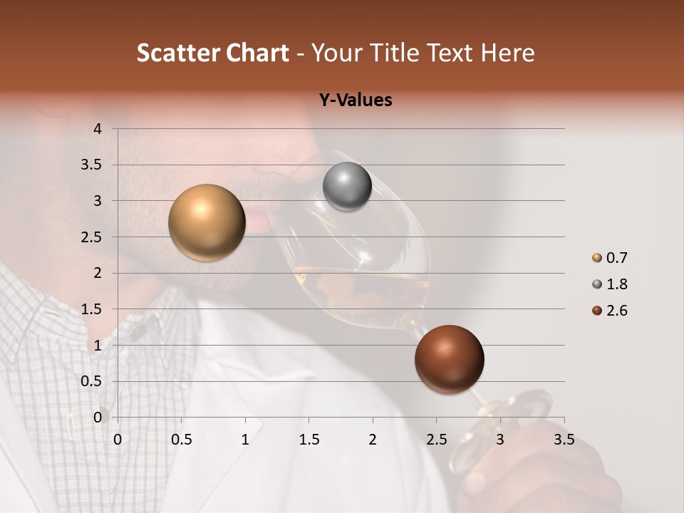 Brown Hair Taste Elegant PowerPoint Template