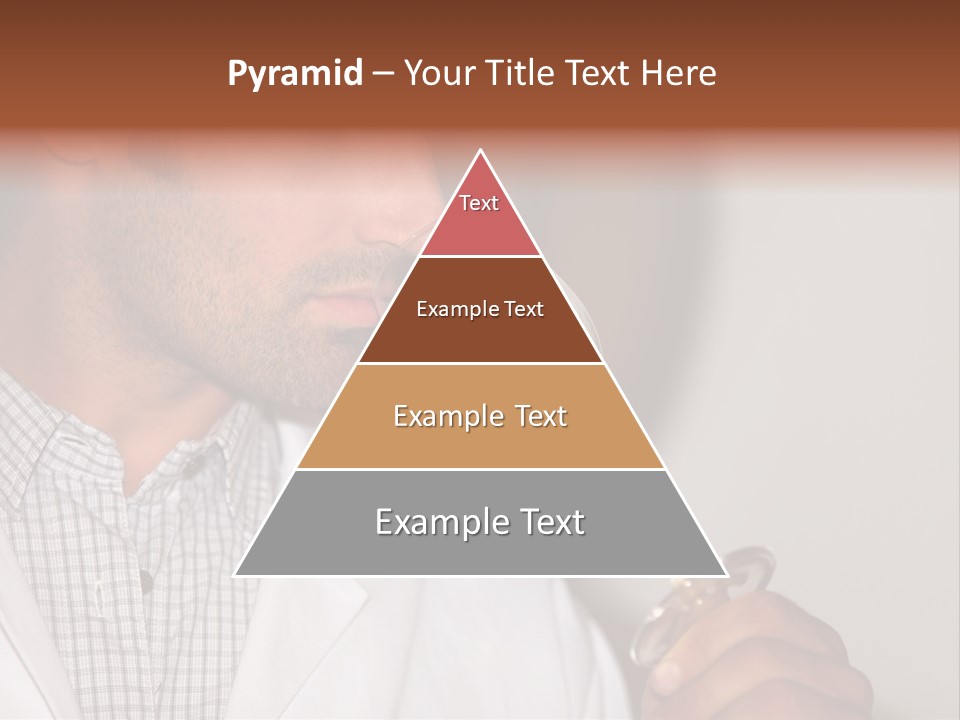 Brown Hair Taste Elegant PowerPoint Template