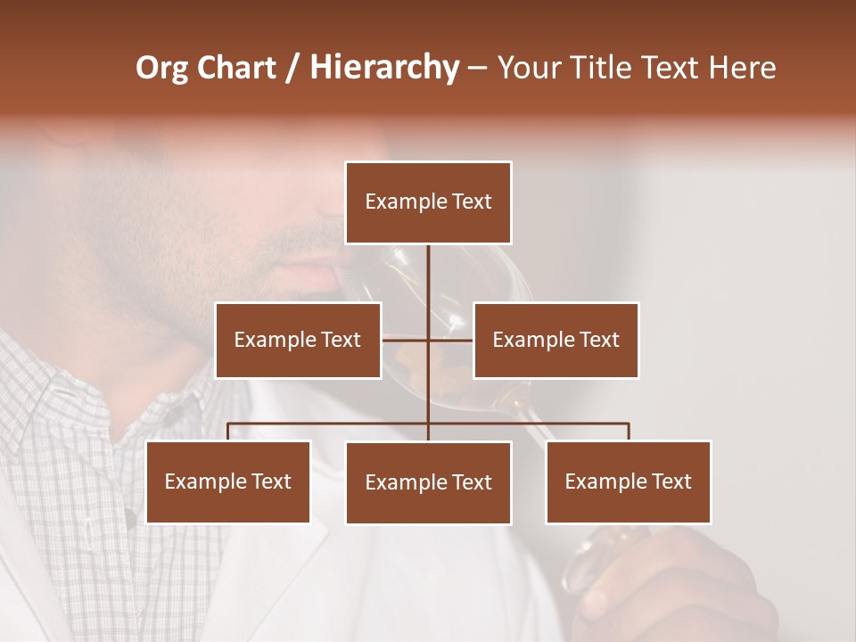 Brown Hair Taste Elegant PowerPoint Template