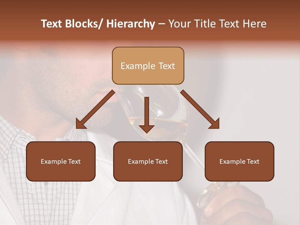 Brown Hair Taste Elegant PowerPoint Template