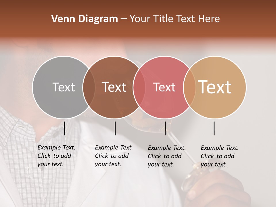 Brown Hair Taste Elegant PowerPoint Template