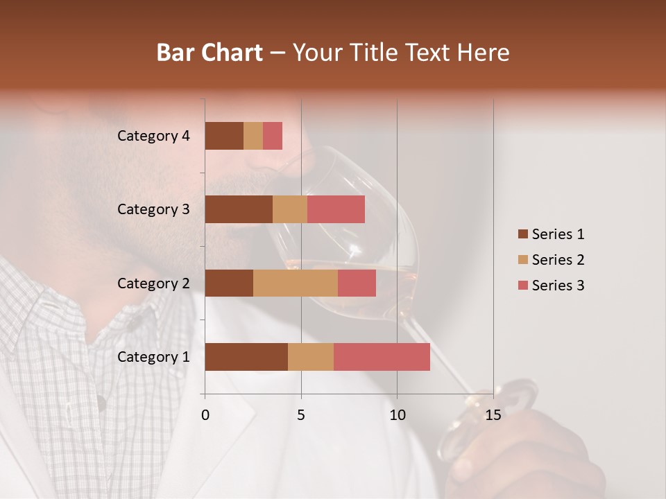 Brown Hair Taste Elegant PowerPoint Template