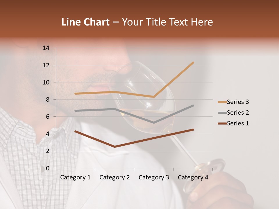 Brown Hair Taste Elegant PowerPoint Template