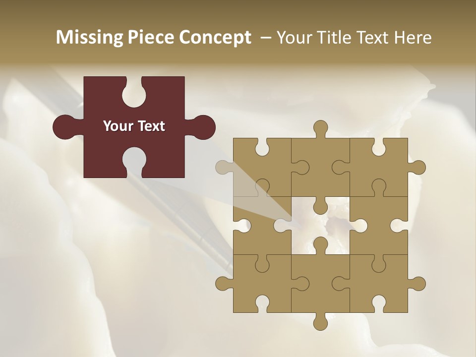 Plate Gourmet Vegetables PowerPoint Template