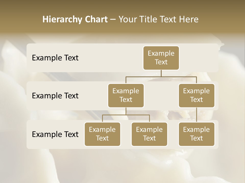 Plate Gourmet Vegetables PowerPoint Template