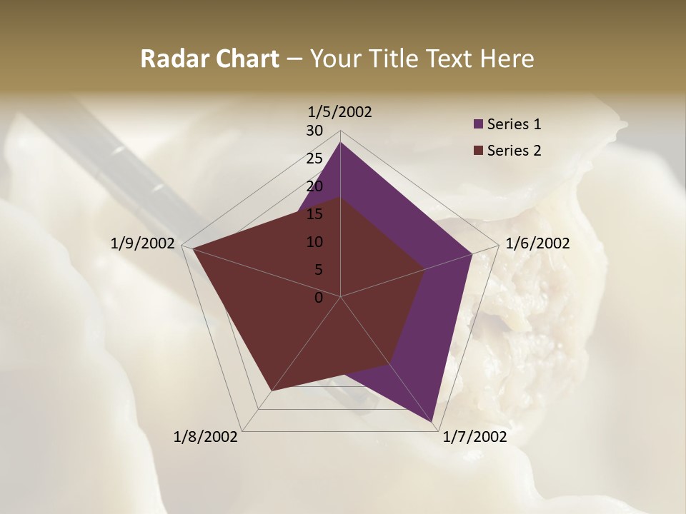 Plate Gourmet Vegetables PowerPoint Template