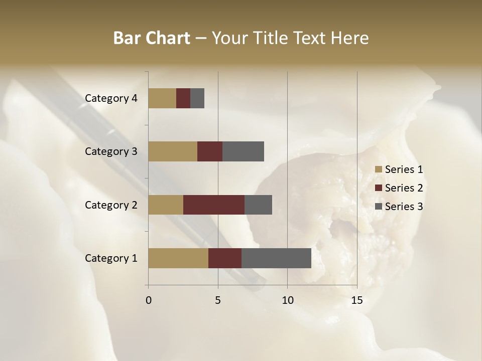Plate Gourmet Vegetables PowerPoint Template