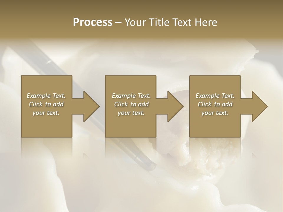 Plate Gourmet Vegetables PowerPoint Template