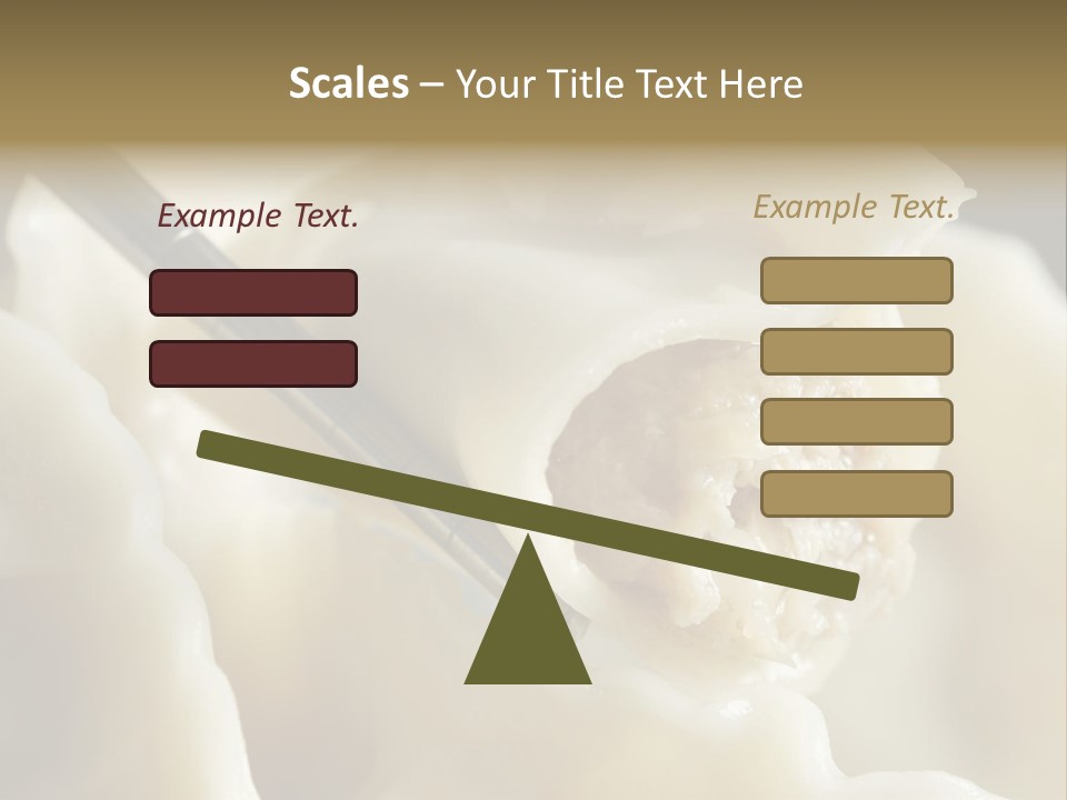 Plate Gourmet Vegetables PowerPoint Template