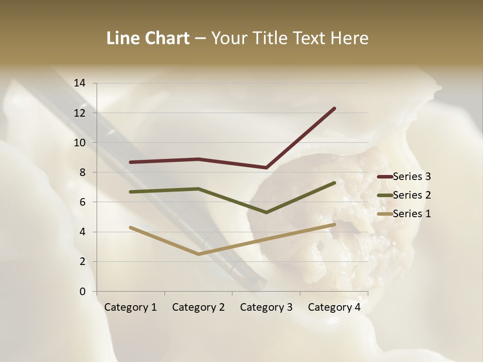 Plate Gourmet Vegetables PowerPoint Template