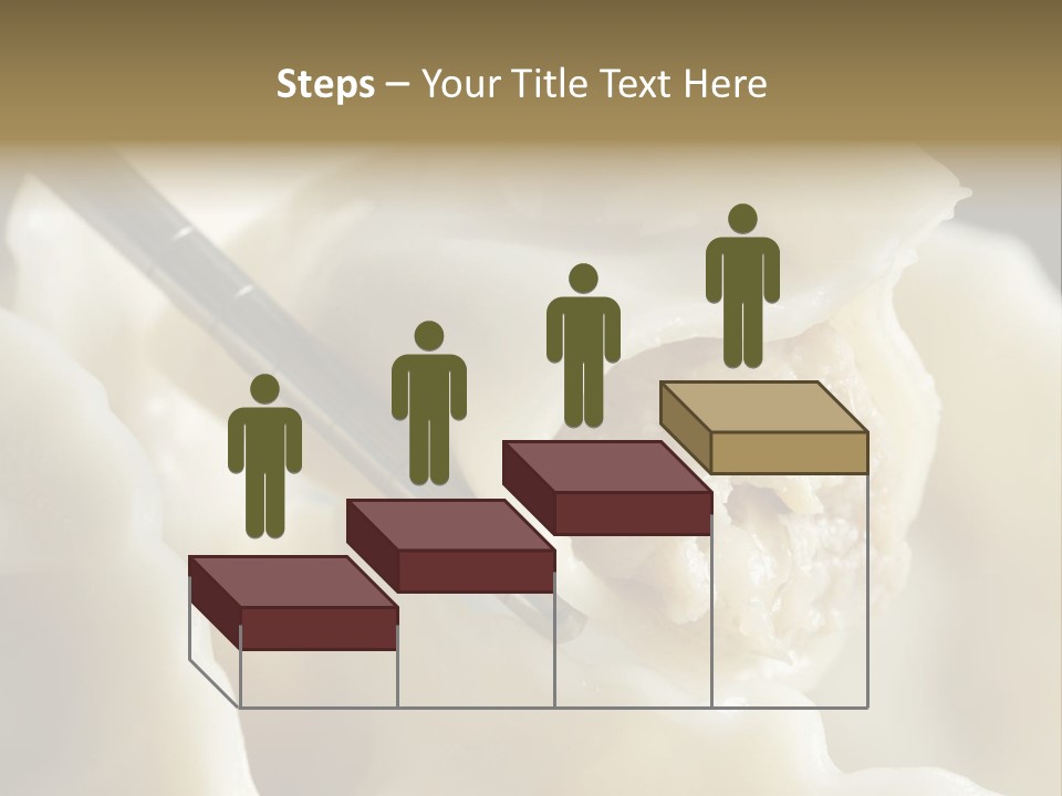 Plate Gourmet Vegetables PowerPoint Template