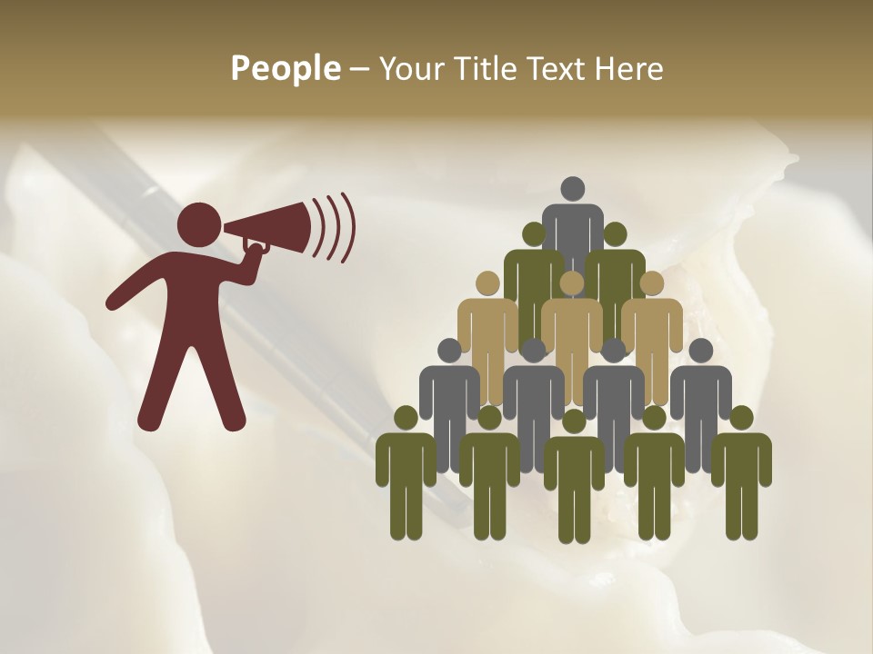 Plate Gourmet Vegetables PowerPoint Template