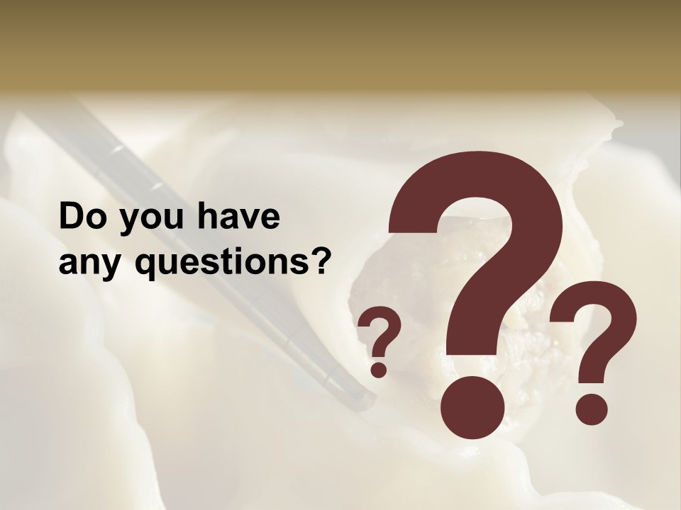 Plate Gourmet Vegetables PowerPoint Template