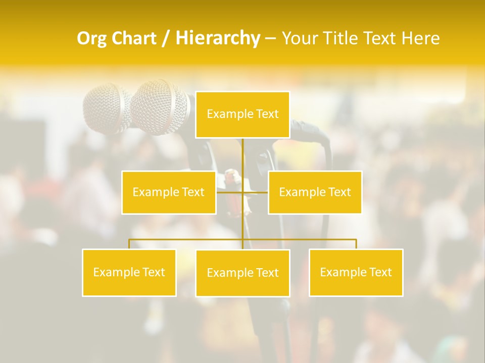 Scene People Center PowerPoint Template