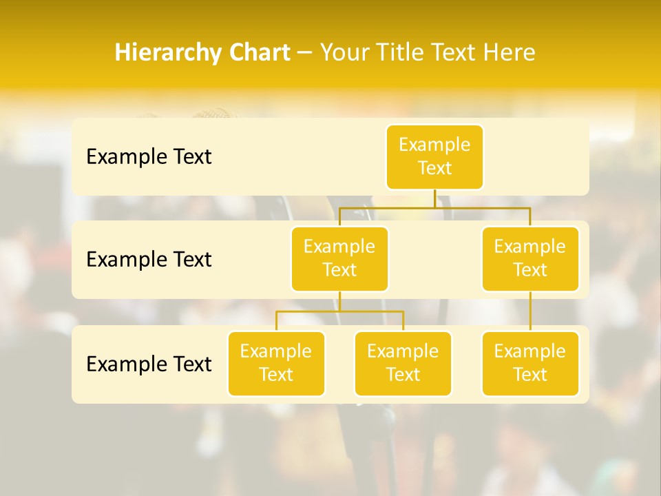 Scene People Center PowerPoint Template