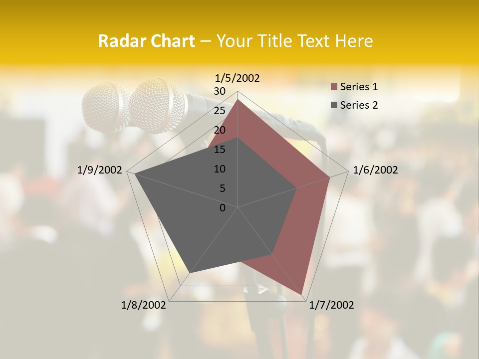 Scene People Center PowerPoint Template