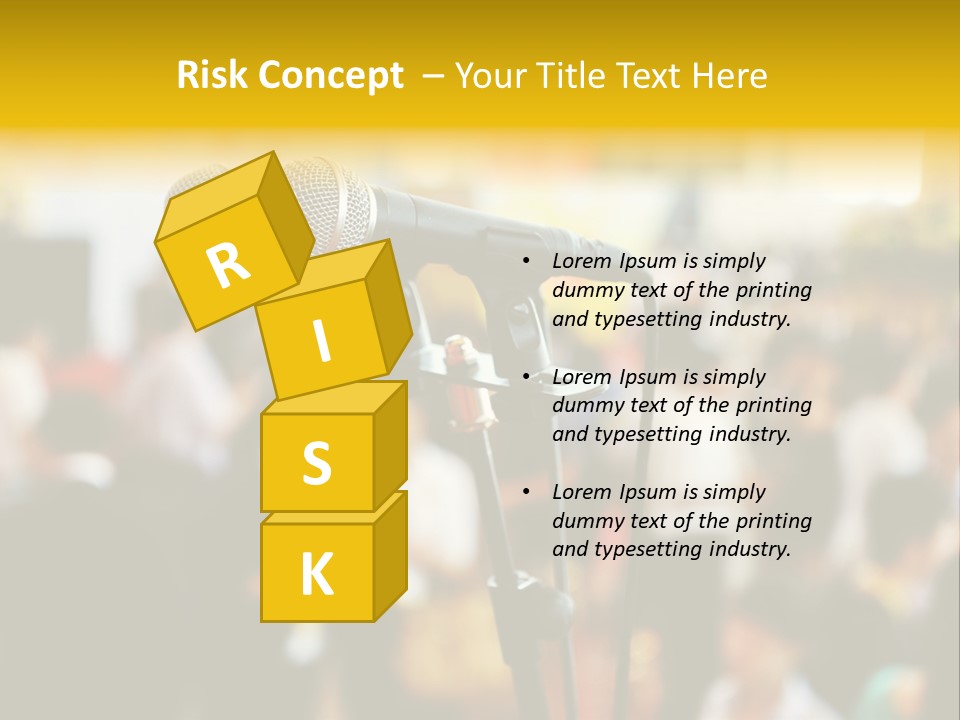 Scene People Center PowerPoint Template