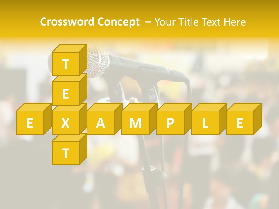 Scene People Center PowerPoint Template