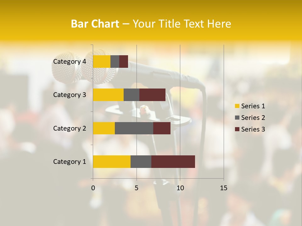 Scene People Center PowerPoint Template