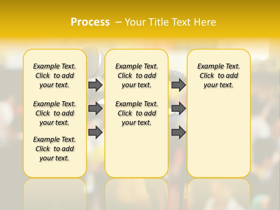 Scene People Center PowerPoint Template