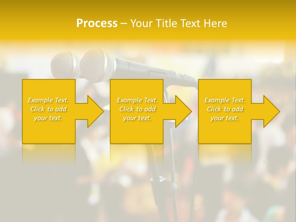 Scene People Center PowerPoint Template