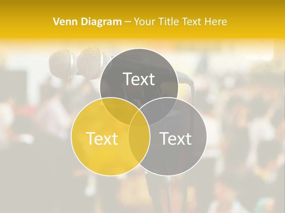 Scene People Center PowerPoint Template