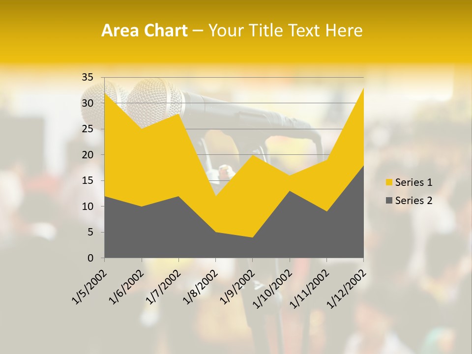 Scene People Center PowerPoint Template