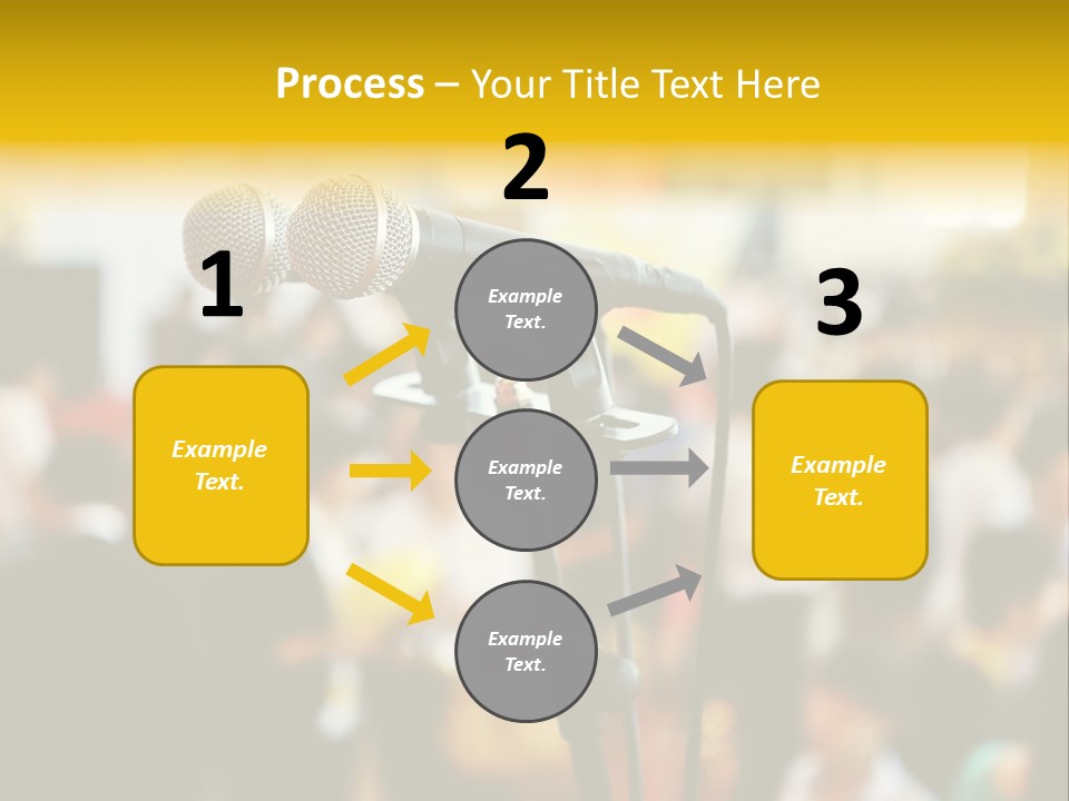 Scene People Center PowerPoint Template