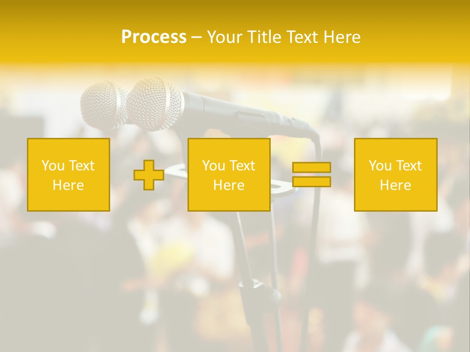 Scene People Center PowerPoint Template