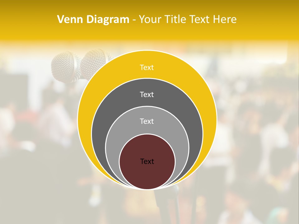 Scene People Center PowerPoint Template