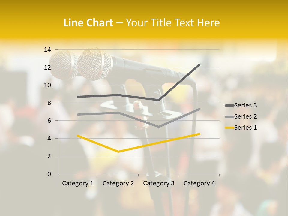 Scene People Center PowerPoint Template