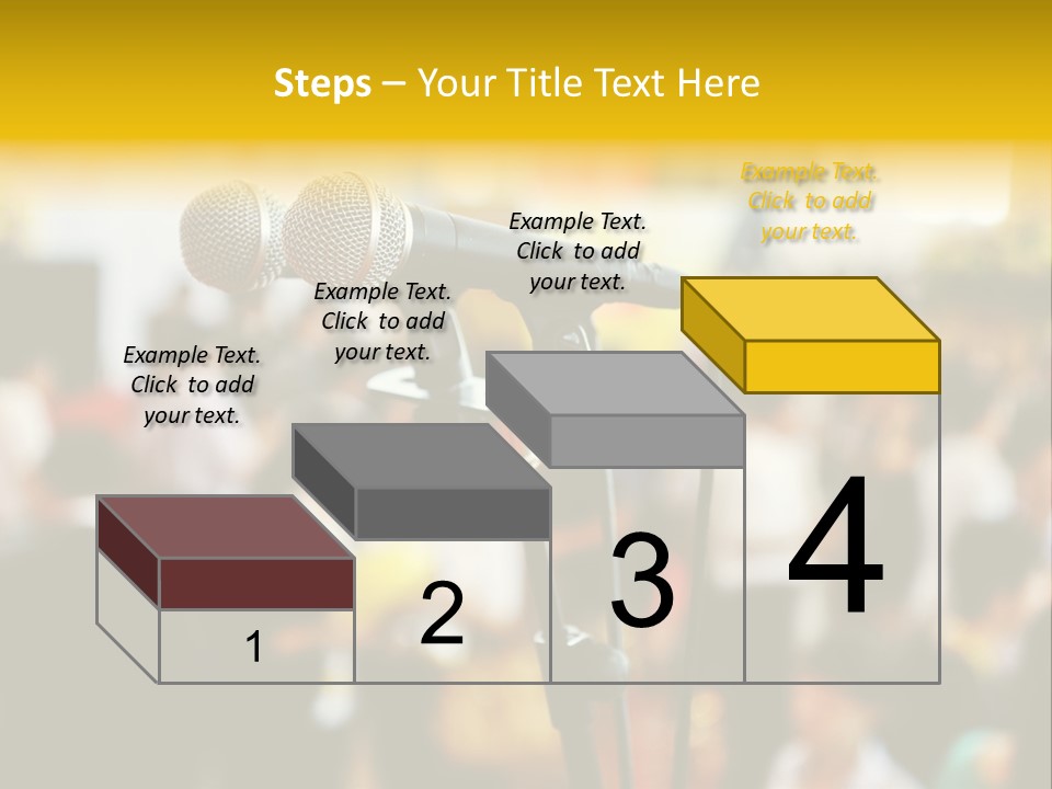 Scene People Center PowerPoint Template