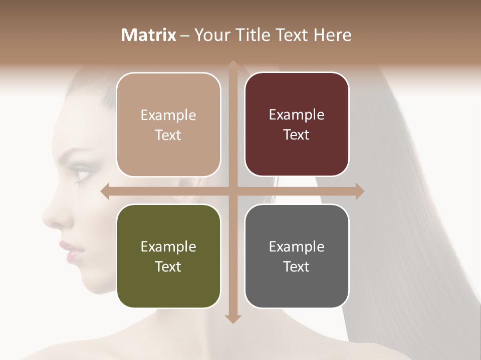 Long Luxury White PowerPoint Template