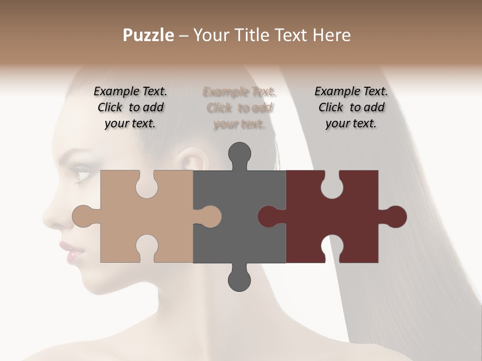 Long Luxury White PowerPoint Template